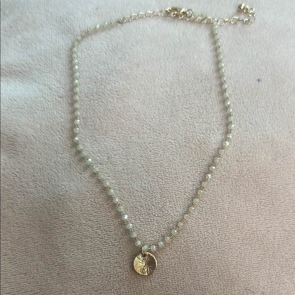 Beaded Neutral Boho Choker